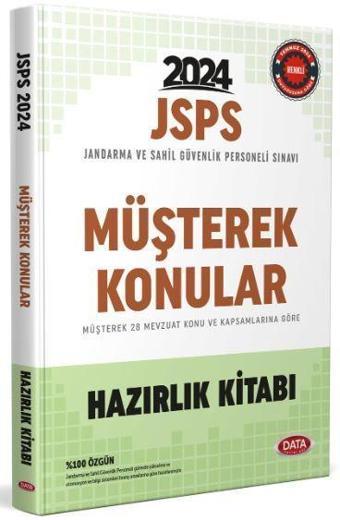 Data JSPS Jandarma ve Sahil Güvenlik Müşterek Konular Konu Anlatımlı Hazırlık Kitabı - Data Yayınları