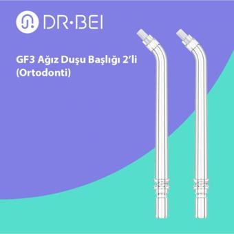 Dr.Bei Gf3 Ağız Duşu Başlığı 2'li Ortodonti