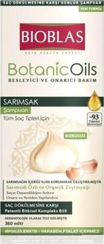 Bioblas Şampuan 360 ml Botanik Sarımsak 