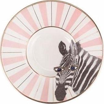 Porland Wild Life Zebra Çay Tabağı 11cm