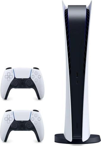 Sony Playstation PS5 Slim 1 TB Digital Edition Oyun Konsolu + 2 Dualsense Kol (İthalatçı Garantili)