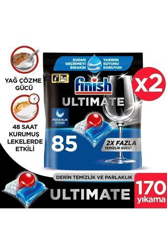 Finish Quantum Max Bulaşık Makinesi Deterjanı 2 x 85 Tablet