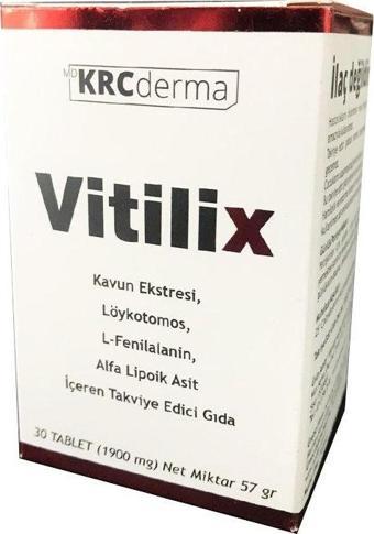 KRC Derma Vitilix Takviye Edici Gıda 30 Kapsül