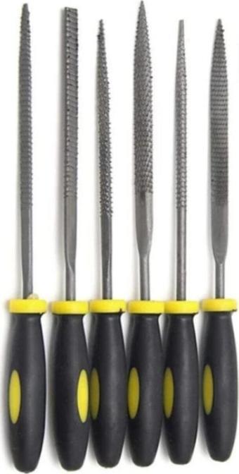 Rekotools -ahşap Törpü Eğe Seti Plastik Saplı 160mm Mini Törpü Takımı Ahşap Törpüleme Mini Törpü-6pcs