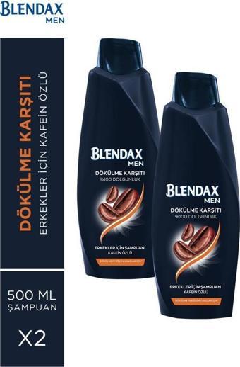Blendax Kafein Özlü Şampuan 500 ml x 2 Adet