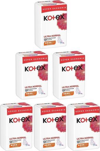 Kotex Ultra Normal Paket 6 x 24 Paket 144 Adet