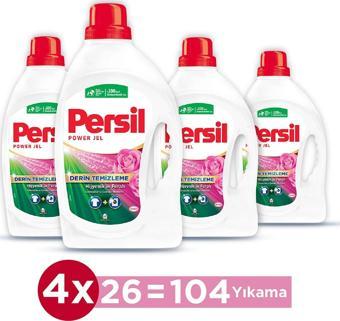 Persil Sıvı Çamaşır Deterjanı 4 x 26 (104 Yıkama ) Gülün Büyüsü