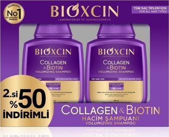 Bioxcin Collagen & Biotin Şampuan 300 ml - İkincisi %50 İndirimli