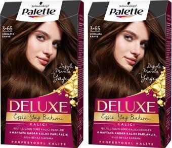 Palette Deluxe 3-65 Çikolata Kahve X 2 Adet Saç Boyası