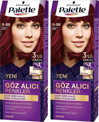 Palette Göz Alıcı Renkler 6-88 Yoğun Kızıl x 2 Adet