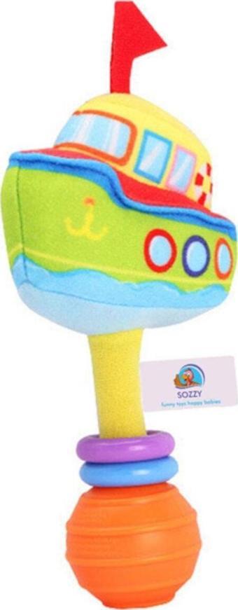 Sozzy Toys El Çıngırağı Gemi Çıngıraklı Oyuncak Szy196