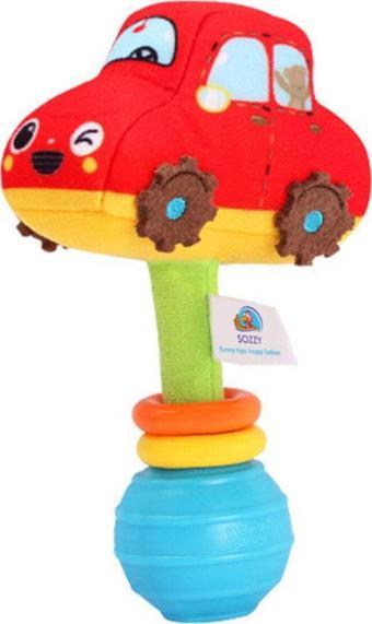 Sozzy Toys El Çıngırağı Araba Çıngıraklı Oyuncak Szy195