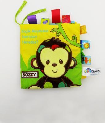 Sozzy Toys Nakışlı Hikaye Kitabı - Maymun SZY246