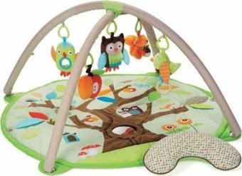 Sozzy Toys Yeşil Pamuklu Mutlu Bebek Oyun Halısı