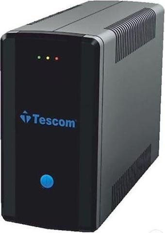 TESCOM LEO+ 850VA (1x12v 9AH Akü) Line Interactive 5/10 dk UPS