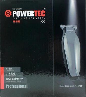 Powertec TR-1158 Sakal Ense Çizim Makinesi