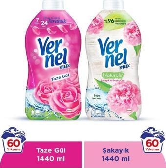 Vernel Max 1,44Lt Taze Gül + Şakayık 2'li Set