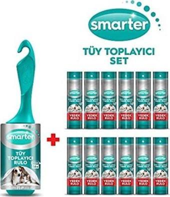 SMARTER TÜY TOPLAYICI + 12 YEDEK RULO