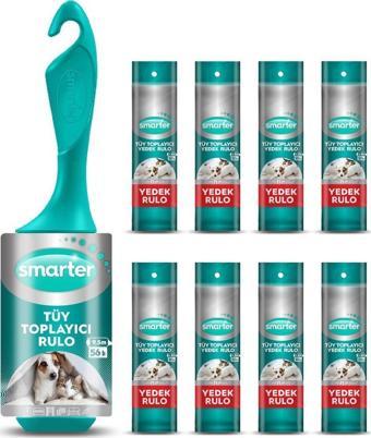 SMARTER TÜY TOPLAYICI RULO + 8 YEDEK KEDİ KÖPEK