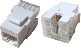 Apx-Utp180 Cat6 180° Utp Keystone Jack Legrand Type (10 Lu Paket)