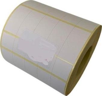 40X20 Mm 5000 Li Eco Termal Etiket Yanyana 5 Li (Bitişik) 40 Lık Kuka