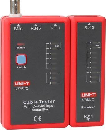 Unı-T UT681C RJ-11 / RJ-45 Network BNC Kablo Test Cihazı