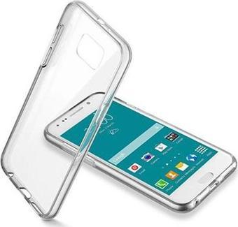 Cellular Line Galaxy S6 ile Uyumlu ClearDuo Şeffaf Sert Kılıf