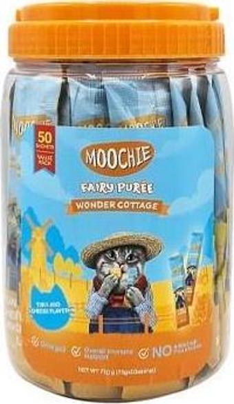 Moochie Sıvı Kedi Ödülü Ton-Peynir 50x15 Gr