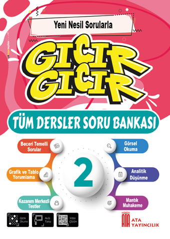 2. Sınıf Gıcır Gıcır Tüm Dersler Soru Bankası - Ata Yayıncılık