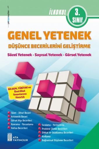 3. Sınıf Bilsem Genel Yetenek Düşünce Becerilerini Geliştirme - Ata Yayıncılık
