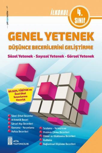 4. Sınıf Bilsem Genel Yetenek Düşünce Becerilerini Geliştirme - Ata Yayıncılık