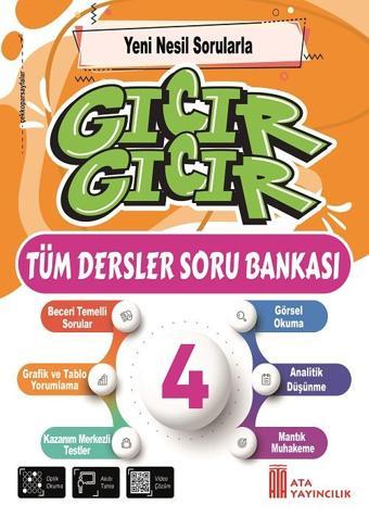 4. Sınıf Gıcır Gıcır Tüm Dersler Soru Bankası - Ata Yayıncılık