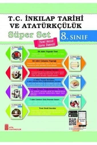 8. Sınıf T.C. İnkılap Tarihi ve Atatürkçülük Süper Set - Ata Yayıncılık