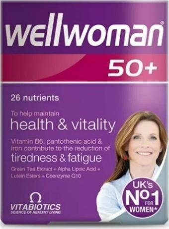 Vitabiotics Wellwoman 50+ Takviye Edici Gıda 30 Tablet