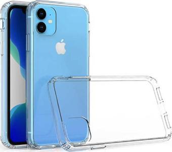 Teknomoda Apple Iphone 11 Anti Şok Darbe Emici Şeffaf Silikon Kılıf