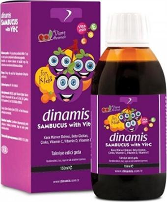 Dinamis Sambucus With Vit-C 150 ml Şurup