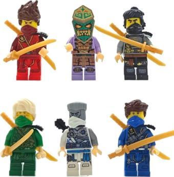 Pop Şeker Legolarla Uyumlu Ninjago Macerası: 5Cm Boyunda Efsanevi Figürler