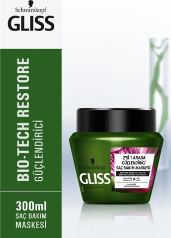 Gliss Schwarzkopf Bio-Tech Saç Bakim Maskesi 300 Ml