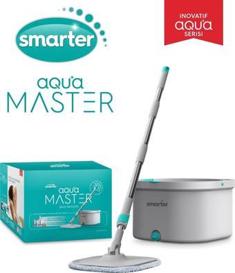 SMARTER AQUA MASTER TEMİZ & KİRLİ SUYU AYIRMA ÖZELLİĞİ OTOMATİK TEMİZLİK SETİ MOP PASPAS