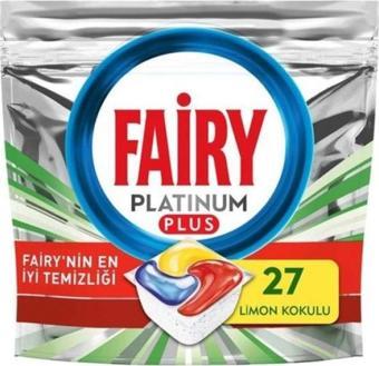 Fairy Platinum Plus 27'li Bulaşık Makinesi Deterjanı Kapsülü