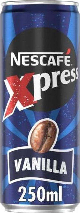 Nescafe Xpress Vanilya 250 ml 24'lü Soğuk Kahve