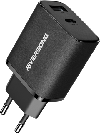 Riversong Wall Charger SafeKub D3 - 20W Siyah