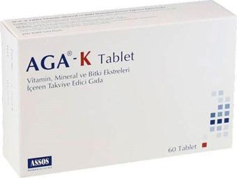 Assos AGA-K Takviye Edici Gıda 60 Tablet