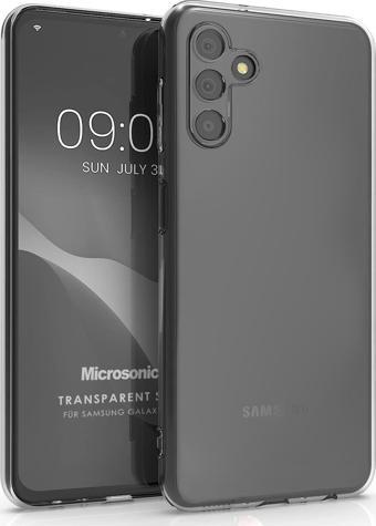 Microsonic Samsung Galaxy A24 Kılıf Transparent Soft Beyaz