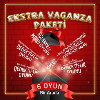 Ekstra Vaganza Kutu Oyunu Paketi ( Modunu Seç-Kim O ? - 4 Farklı Vaka Dedektiflik Oyunları )