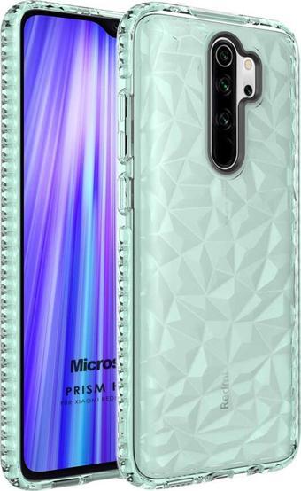 Microsonic Xiaomi Redmi Note 8 Pro Kılıf Prism Hybrid Yeşil