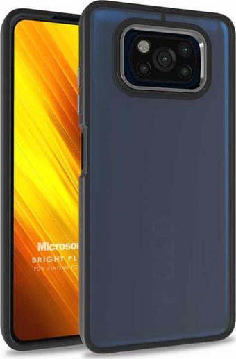 Microsonic Xiaomi Poco X3 NFC Kılıf Bright Planet Siyah