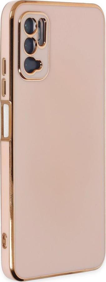 Microsonic Xiaomi Poco M3 Pro Kılıf Olive Plated Pembe