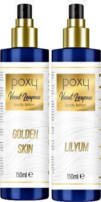 Golden Skin Vücut Losyonu 150 Ml & Lilyum Vücut Losyonu 150 Ml