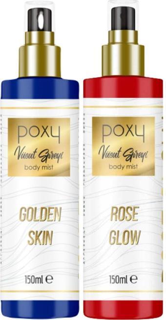 Golden Skin Vücut Spreyi 150 Ml & Rose Glow Vücut Spreyi 150 Ml